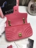 Gucci GG Marmont velvet shoulder bag pink 26cm